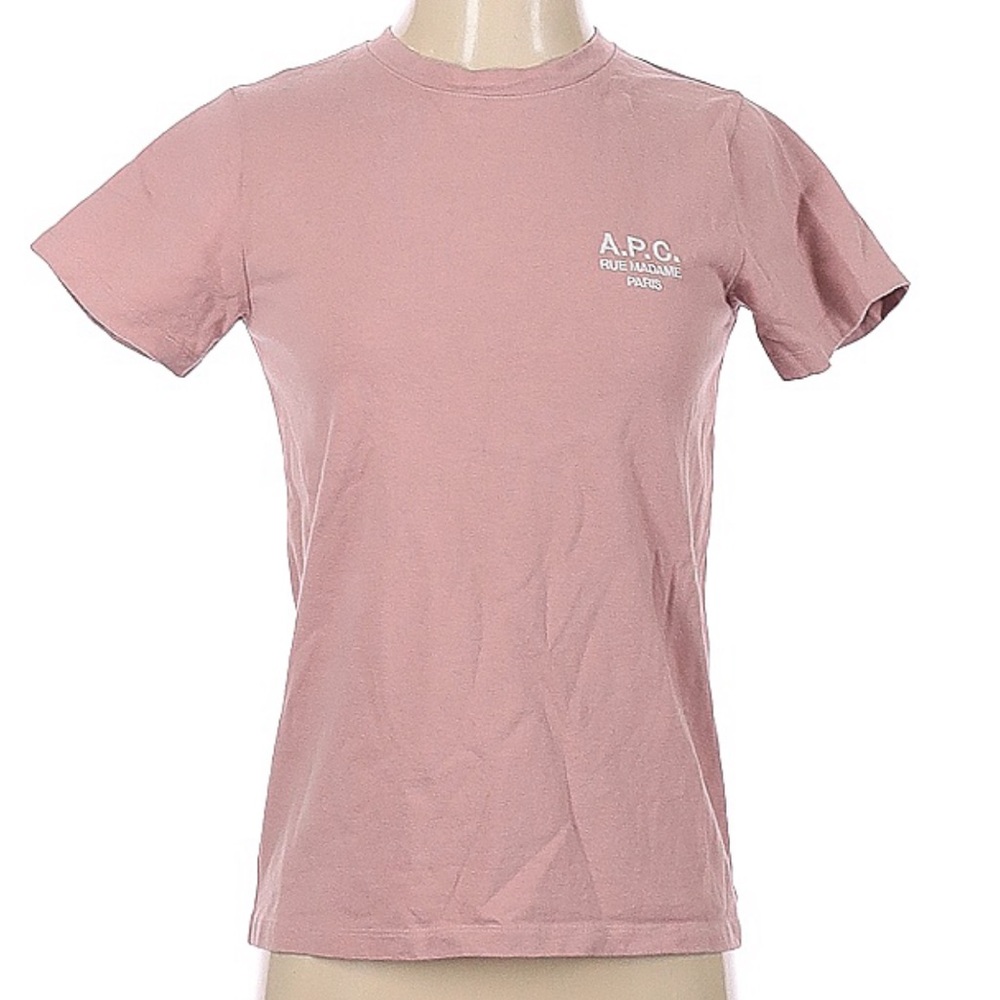 A.P.C. Pink tshirt size xsmall preowned